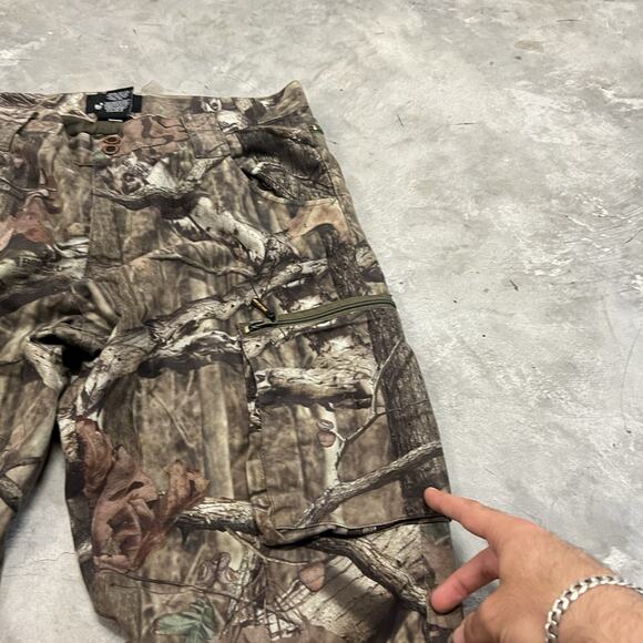 Mossy Oak Break Up Infinity Pants Mens Large 36-38 Cargo Hunting Fishing - Picture 4 of 10